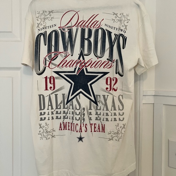 Dallas Cowboys 1992 Champions T-Shirt - Picture 2 of 4